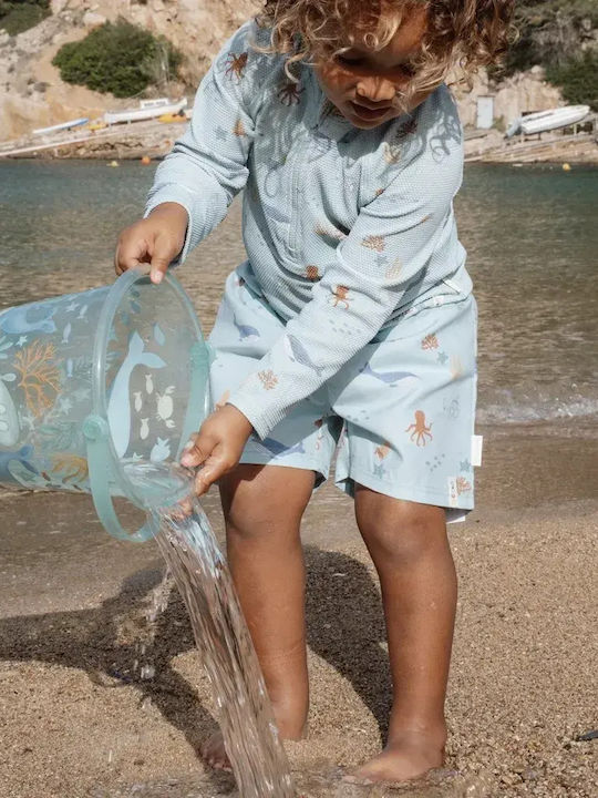 Little Dutch Παιδικό Μαγιό Μπλούζα με Μακρύ Μανίκι Ocean Friends