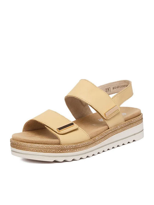 Summer Women's Yellow Platforms