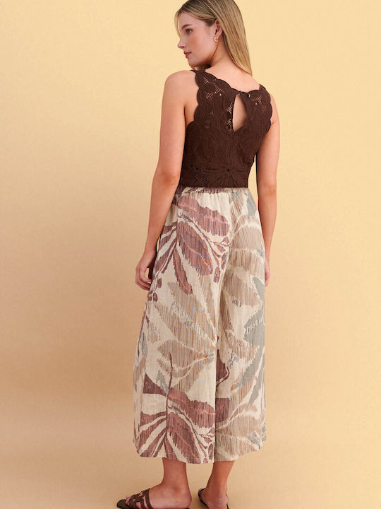 Fustă Pantalon Dama Bej