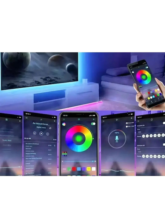 Verk Group Смарт Гирлянда За Осветление LED 7.5m С 50 Лампички RGB Verk Group Смарт Гирлянда За Осветление LED 7.5m С 50 Лампички RGB
