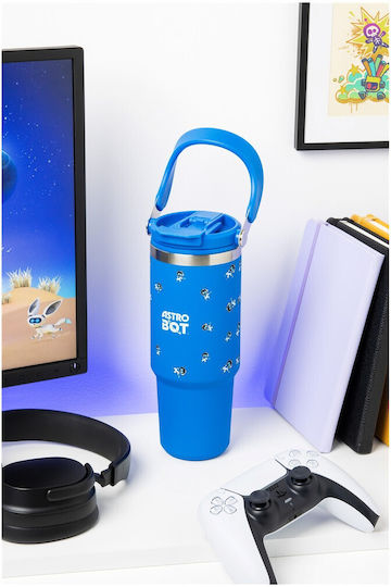 Paladone Plastic Thermos Glass 900ml Paladone With Handle