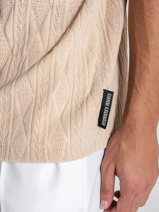 Short Sleeve Shirt Sand Beige