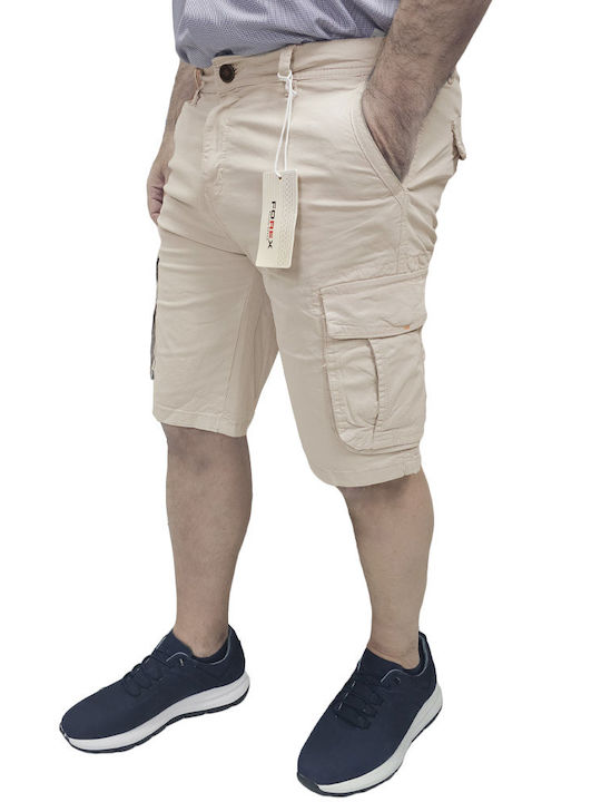 Men's Cargo Beige Shorts