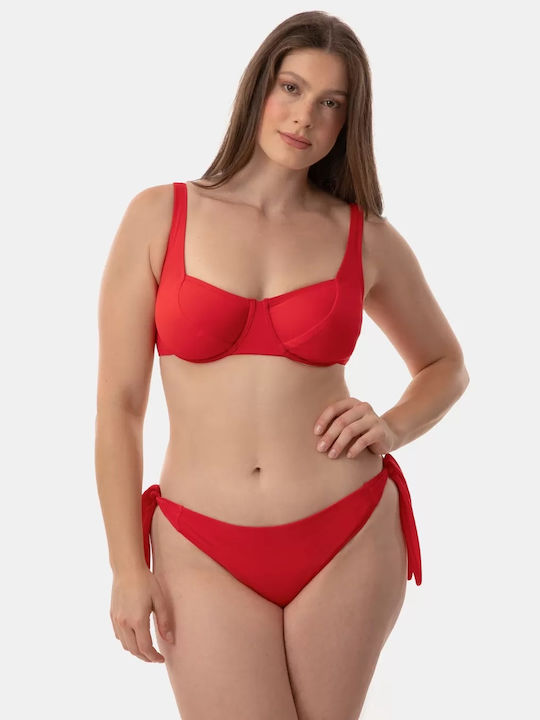 Bikinihosen Slip mit Schnürung Rote