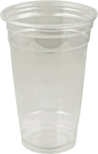 Einweggeschirr Kunststoff Transparent 480ml 50 Stück