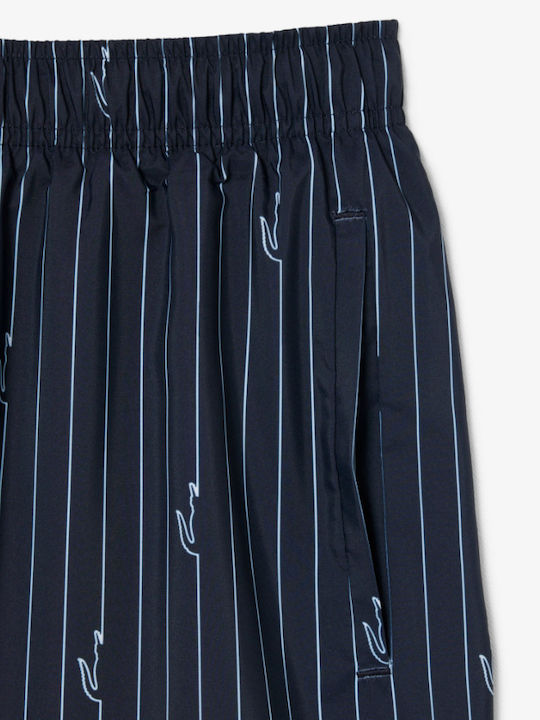 Men's Swim Shorts Black with Stripes