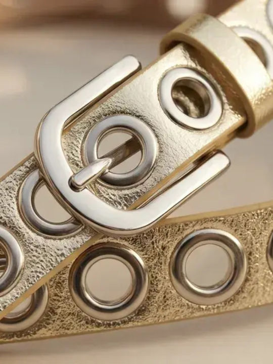 Damen Gürtel Goldene