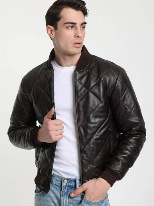 Leather Jacket Brown