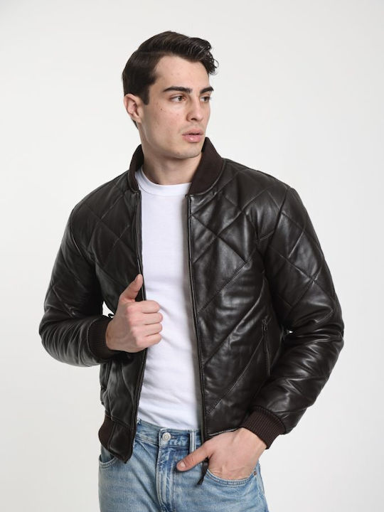 Leather Jacket Brown