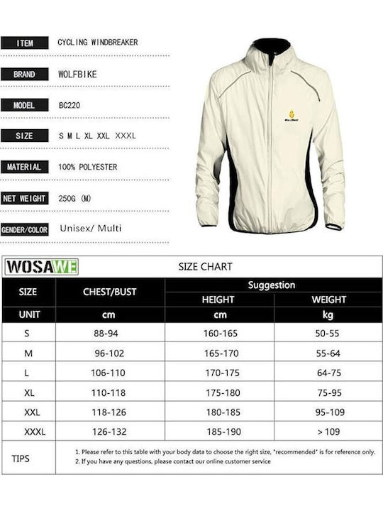 Ärmelloses Activewear Jacke Wasserdicht Weiß