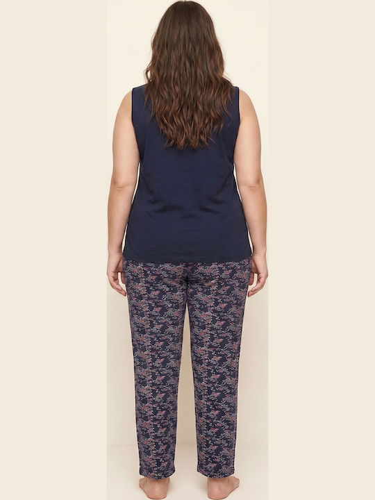 Siyah Inci Siyah Inci Sommer Damen Schlafanzug Set