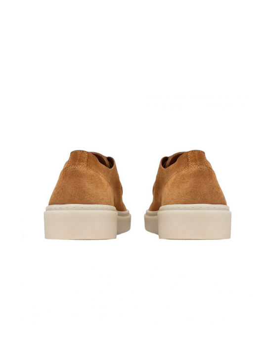 Wildleder Herren Mokassins in Tabac Braun Farbe