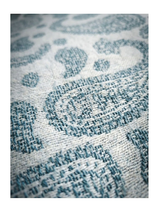 Three-Seater Sofa Throw 180x280cm Light Blue