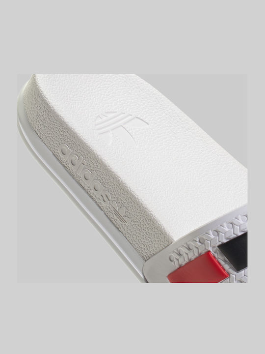 Adilette Ανδρικές Σαγιονάρες Λευκές