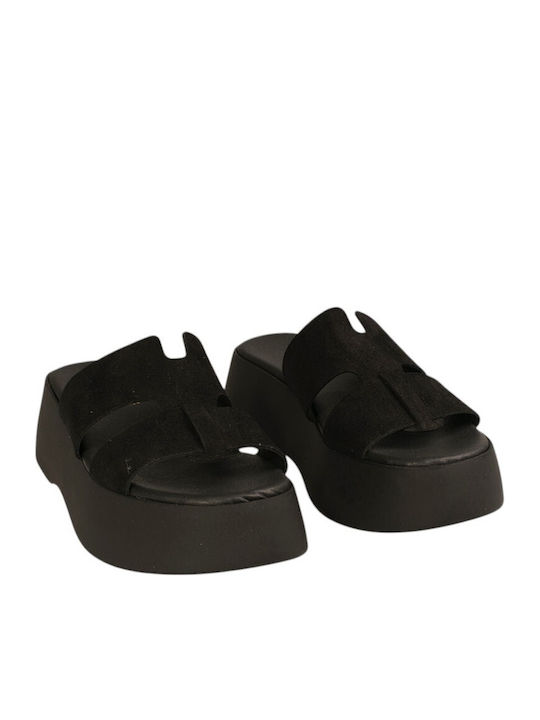 Women's Flat Sandals Black