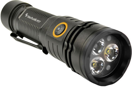 Technik Επαναφορτιζόμενος Φακός LED IP44 με Μέγιστη Φωτεινότητα 1500lm