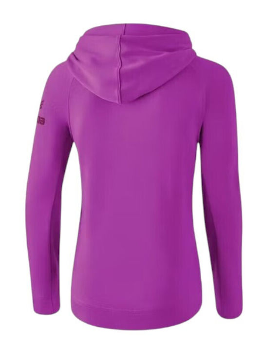 Hanorace Dama Jachetă Cu Glugă Fuchsia