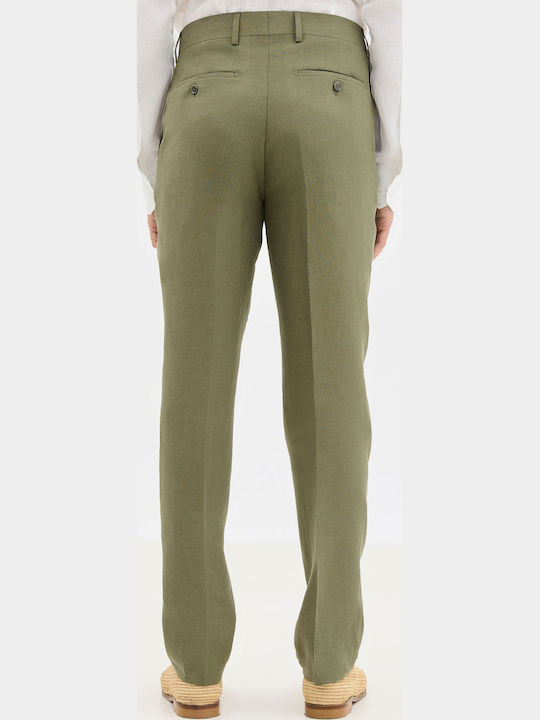 Summer Men's Khaki Suit