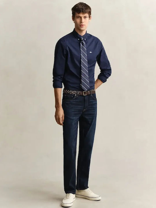 Herren Jeanshosen Regular Fit Dunkelblau