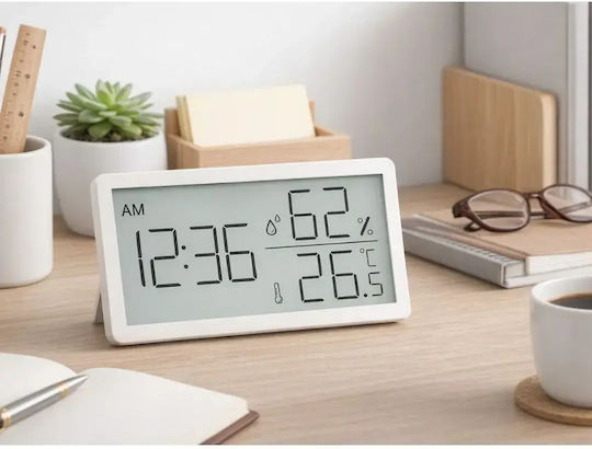 Verk Group Tabletop Digital Clock LCD