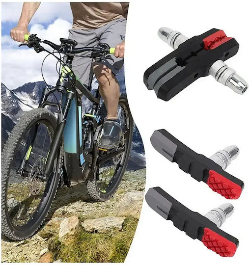 Set V-brake Triple Layer Brake Pads Absolutely Safe Braking