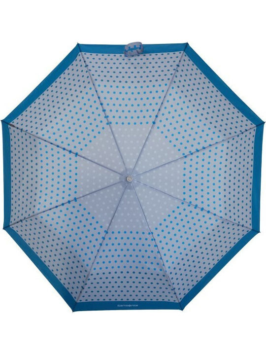 Samsonite Alu Drop Automatic Compact Blue Umbrella
