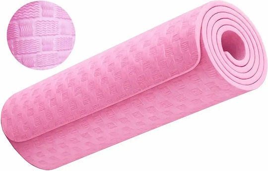 Verk Group Saltea de Yoga Roz pentru Exerciții (180x60cm)