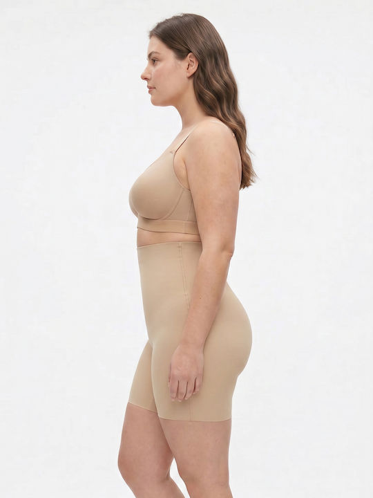 The Lady Seamless Tightening Boxer Nude Beige
