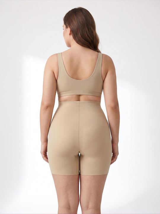 The Lady Seamless Tightening Boxer Nude Beige