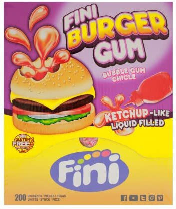 Chewing Gum Fini Burger 6g
