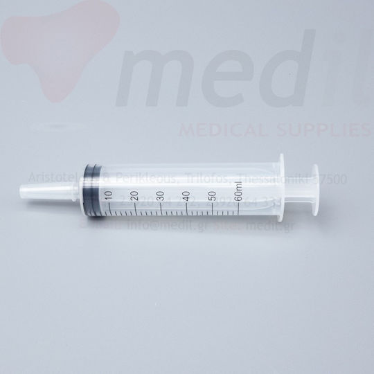 Feeding Elmed 60ml Cow 25pcs Syringe 0.6L