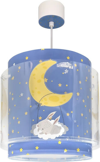 Ango Dream Einfaches Licht Kinderzimmer-Deckenleuchte Hängend 15W mit Lampensockelgröße E27 Blau
