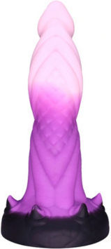 Galactic Cock Fantasy Liquid Silicone Dildo Suction Cup 20.5cm Multicolor