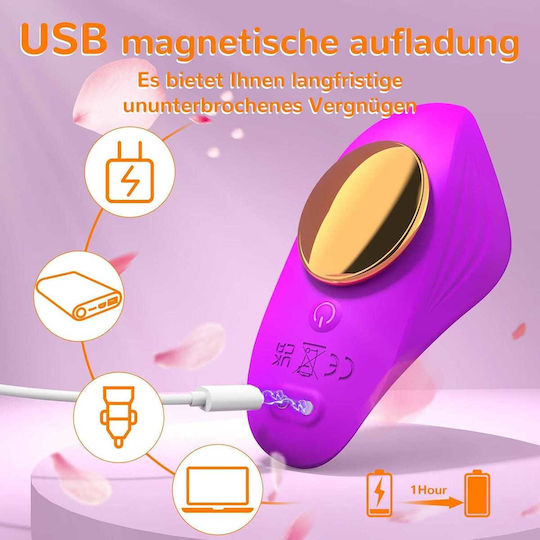 Mini Vibrator Clitoral Cu Control De La Distanță Roz