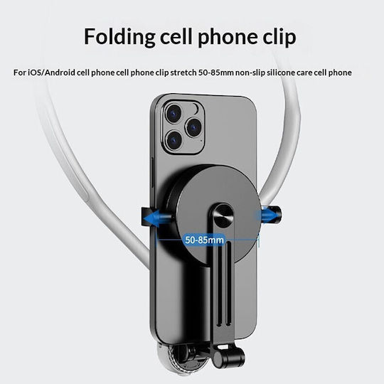 Funsnap Scs-nh001 Magnetic Neck Support Stand Grey