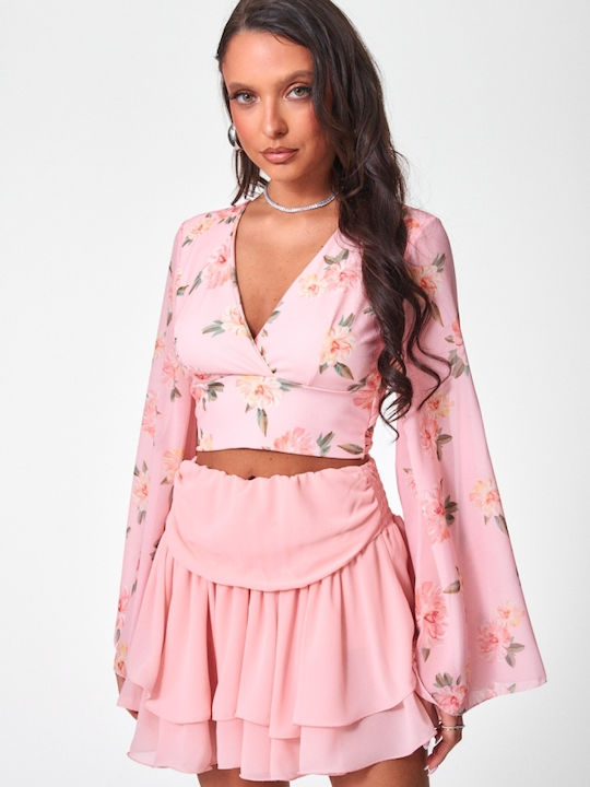 Women's Skorts with Tulle Pink