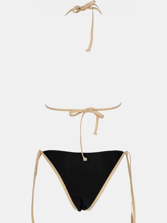 Set Bikini Τριγωνάκι Μαυρο