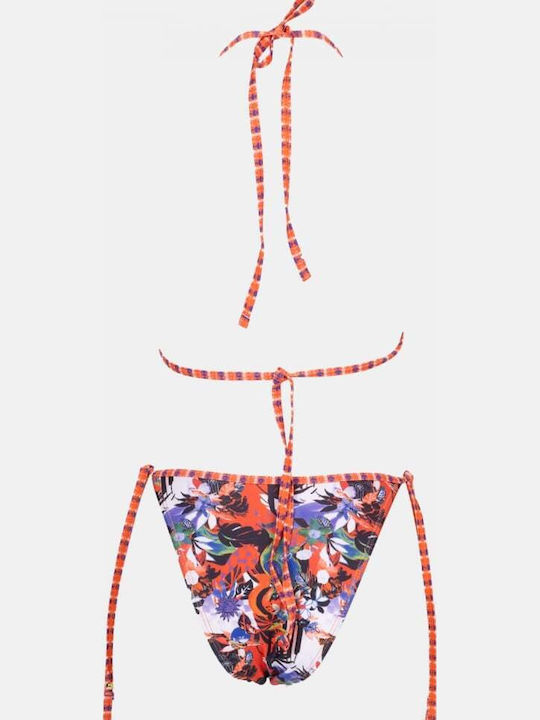 Set Bikini Dreieck Orange