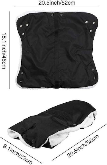 Winter Stroller Gloves Fleece Lining Waterproof