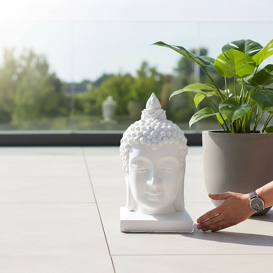 Relaxdays Figurină Decorativă Buddha Din Polirosină 60x30x30cm
