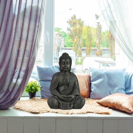 Relaxdays Decorative Buddha Made of Ceramic Material 70x45x35cm