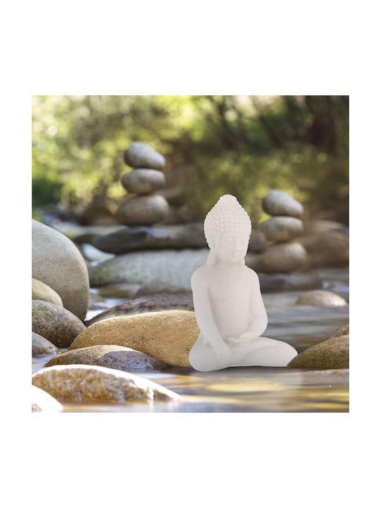 Relaxdays Figurină Decorativă Buddha Din Plastic 17x11.5x8cm