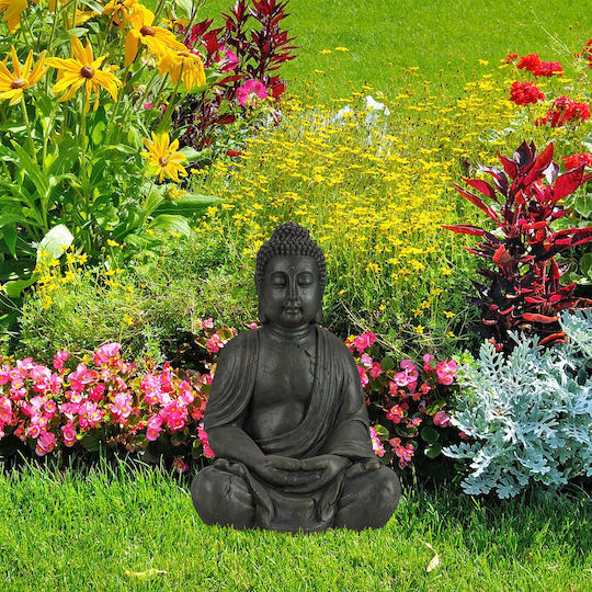 Relaxdays Decorative Buddha Made of Ceramic Material 70x45x35cm