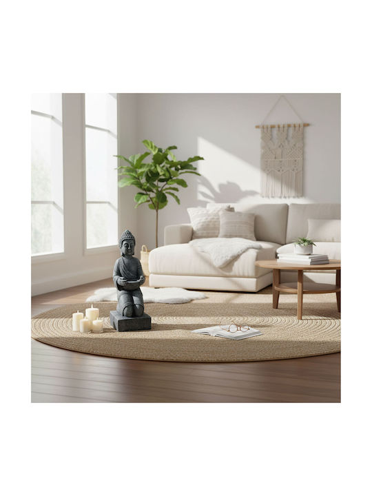 Relaxdays Dekorative Buddha Figur aus Polyresin 43x16x15cm