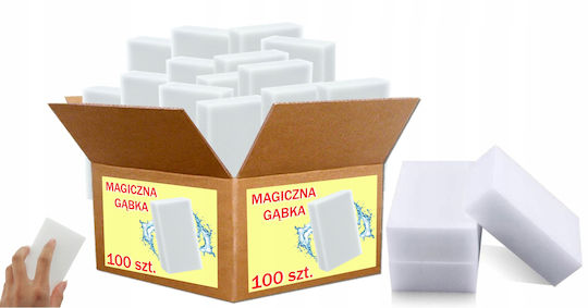 Magic Sponge 100x60x15mm 100 Pcs