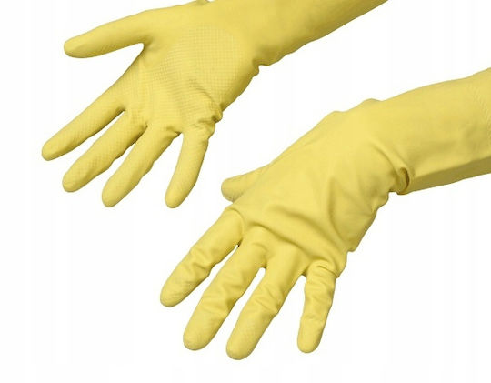 Vileda Zeuă de Mănuși de Curățenie Contract Latex Mari Albastre