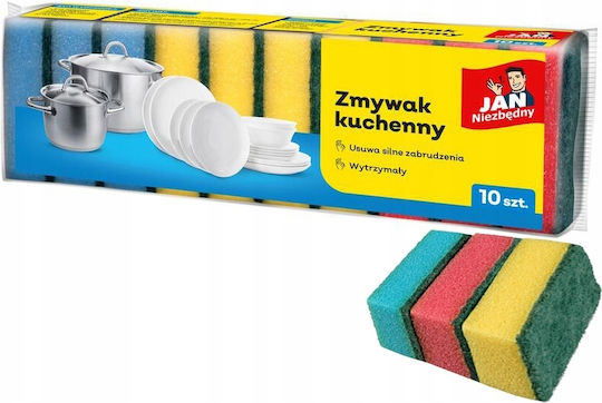 Jan Niezbędny Кухненски Гъби 10 Бройки