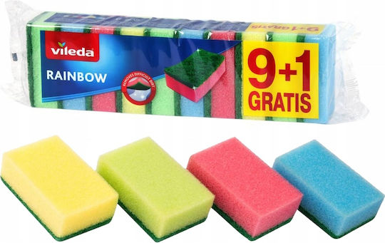Vileda Regenbogen Küchenschwämme 10 Stück