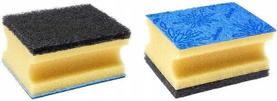 Vileda Glitzi Plus Contoured Scrubber 3pcs