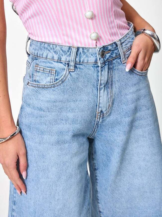 Women's Blue Bermudas